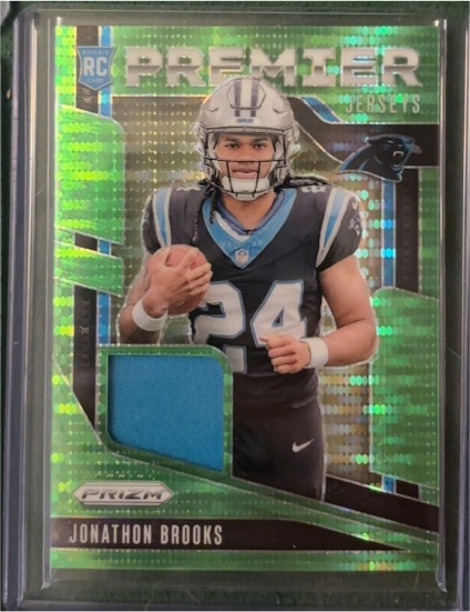 2024 Panini Prizm Premier Jerseys #PJ-JBS Jonathon Brooks — front