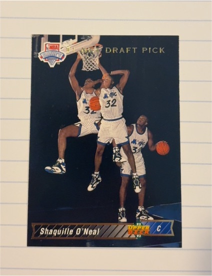 1992-93 Upper Deck #1 Shaquille O'Neal — front