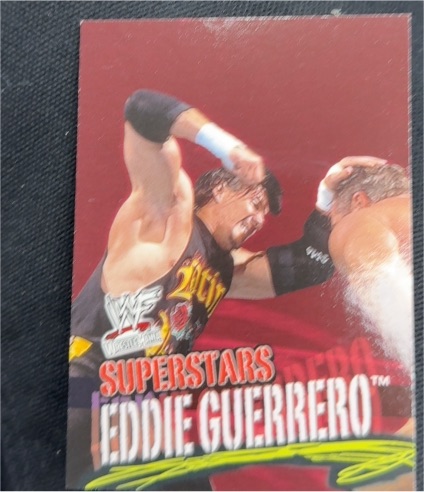 2001 Fleer WWE Superstars #13 Eddie Guerrero — front