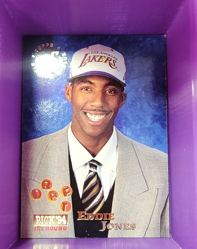 1994-95 Topps Stadium Club #180 Eddie Jones — front