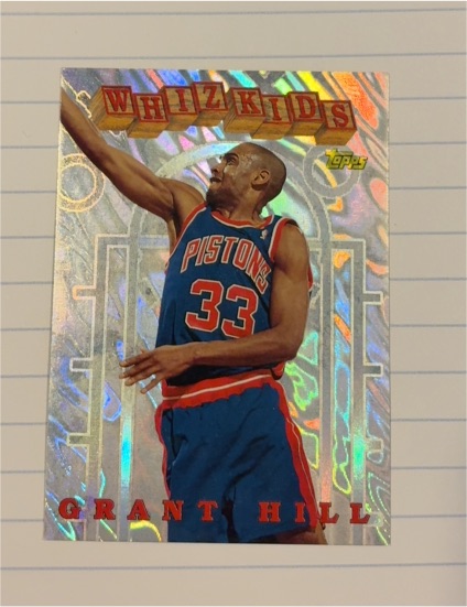 1995-96 Topps Whiz Kids #WK1 Grant Hill — front