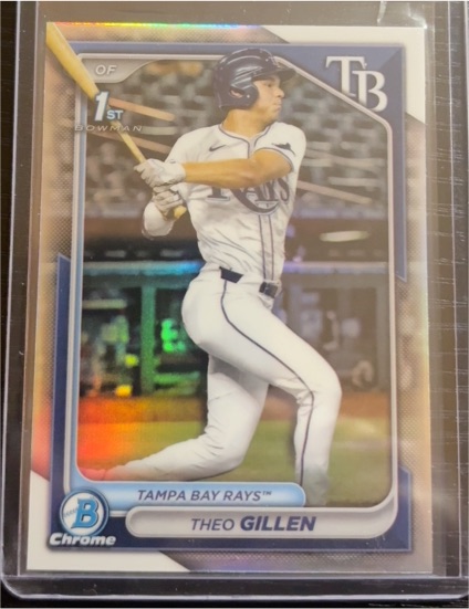 2024 Bowman Draft Chrome #BDC-73 Theo Gillen — front