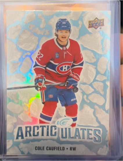 2024-25 Upper Deck Ice Articulates #AT-17 Cole Caufield — front