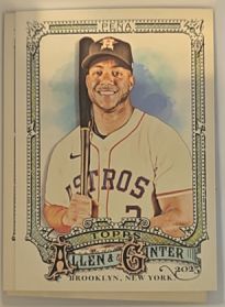 2025 Topps Allen & Ginter #50 Jeremy Peña — front