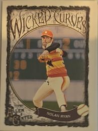 2025 Topps Allen & Ginter #WC-3 Nolan Ryan Wicked Curves — front