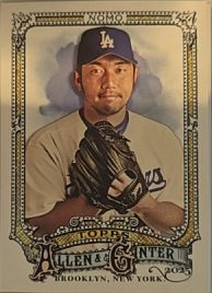 2025 Topps Allen & Ginter #306 Hideo Nomo — front