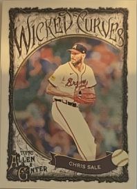 2025 Topps Allen & Ginter #WC-16 Chris Sale Wicked Curves — front