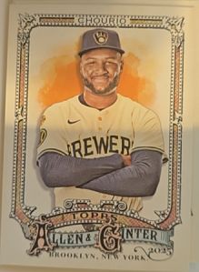 2025 Topps Allen & Ginter #76 Jackson Chourio — front