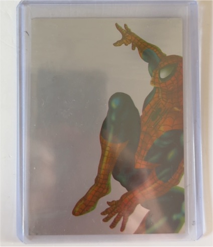 1995 Fleer Ultra Spider-Man Holoblast #? Spider-Man Holo Blast — front