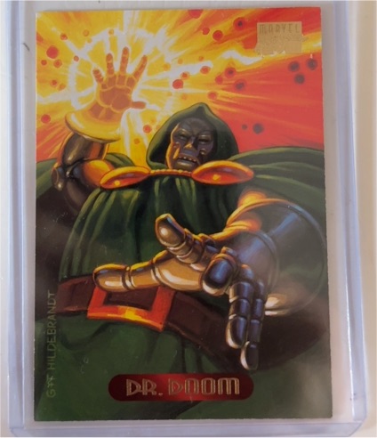 1994 Fleer Marvel Masterpieces #31 Dr. Doom — front