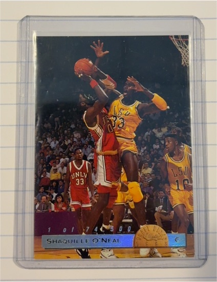 1993 Classic Draft Picks #LP9 Shaquille O'Neal — front