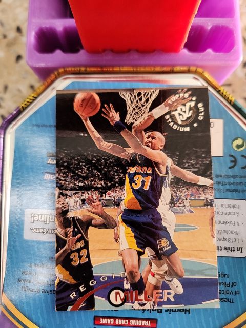 1993 Topps Stadium Club #31 Reggie Miller — front