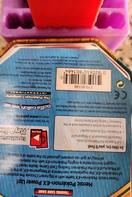 2016 Pokémon TCG Heroic Pokémon-EX Power Up! — front