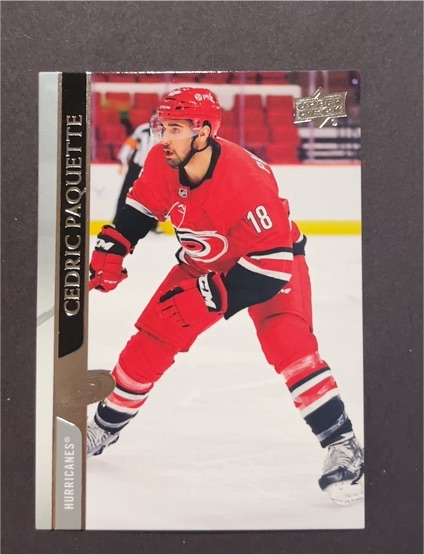 2020-21 Upper Deck Extended Series #545 Cedric Paquette — front