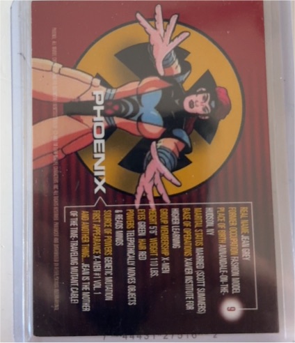 1996 Marvel Motion (Fleer/Skybox) #9 Phoenix — front