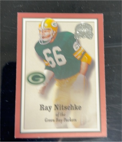 2000 Fleer Greats of the Game #91 Ray Nitschke — front