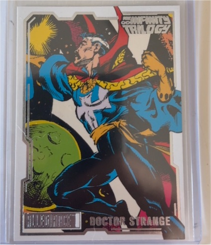 2023 Upper Deck Marvel Allegiance Infinity Trilogy #6 Doctor Strange — front