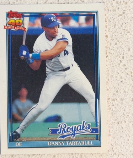 1991 Topps #90 Danny Tartabull — front