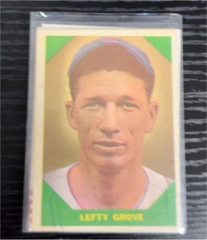 1960 Fleer #60 Lefty Grove — front