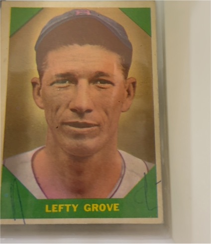 1960 Fleer #60 Lefty Grove — front