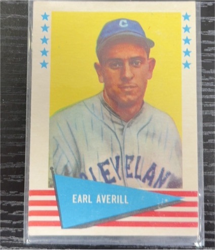 1961 Fleer Baseball Greats #5 Earl Averill — front