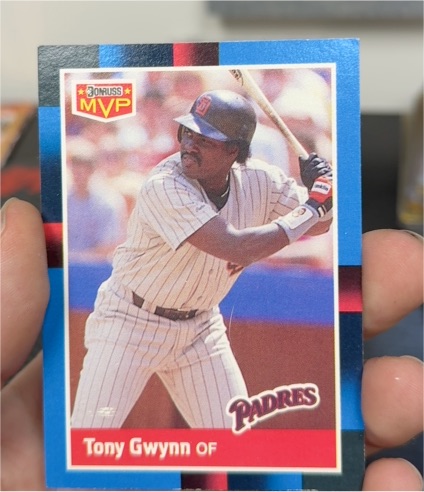 1988 Donruss MVP #BC-6 Tony Gwynn — front