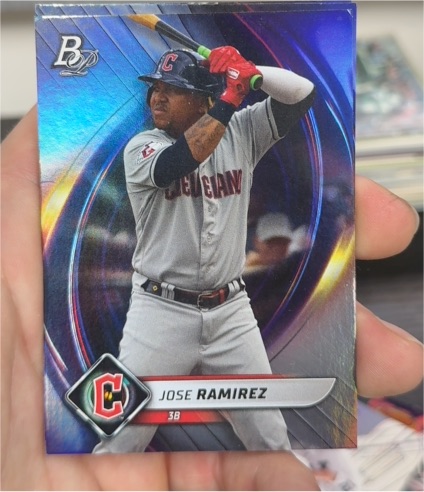 2022 Bowman Platinum #84 Jose Ramirez — front