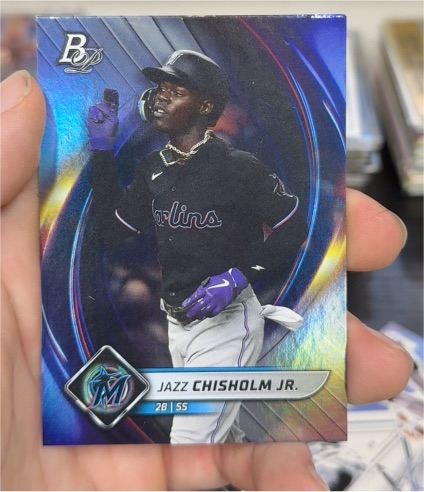 2022 Bowman Platinum #73 Jazz Chisholm Jr. — front