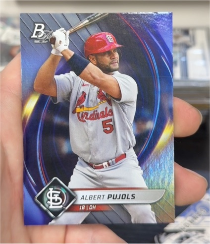 2022 Topps Bowman Platinum #2 Albert Pujols — front