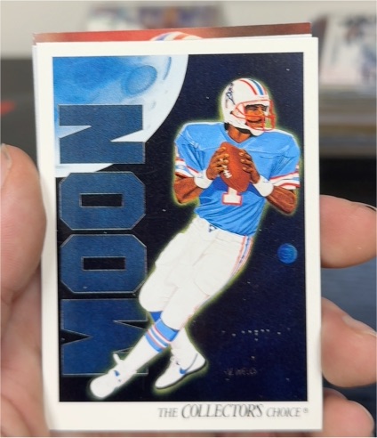 1991 Upper Deck #90 Warren Moon Houston Oilers — front
