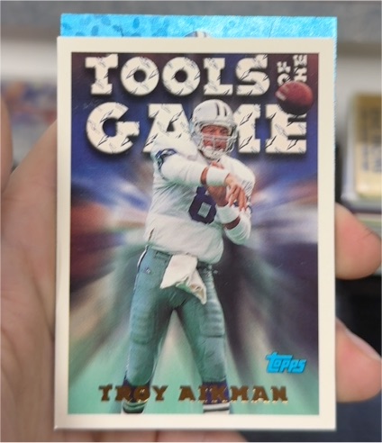 1994 Topps #200 Troy Aikman Tools of the Game — front