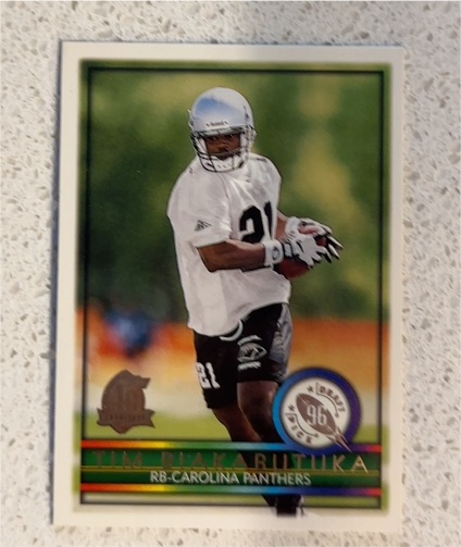 1996 Topps #427 Tim Biakabutuka — front