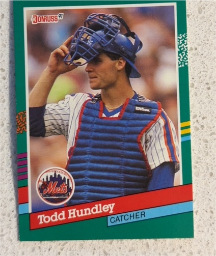 1991 Donruss #641 Todd Hundley — front