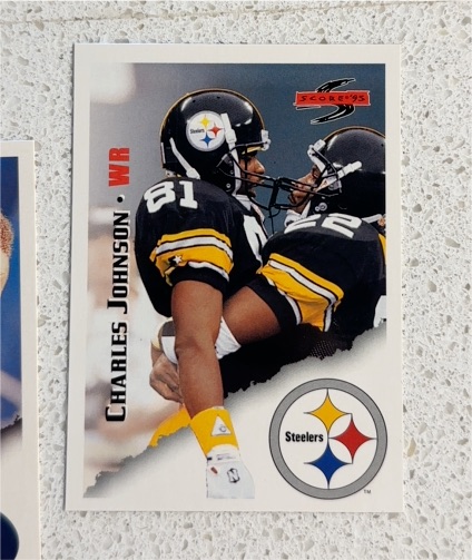 1995 Score #126 Charles Johnson — front