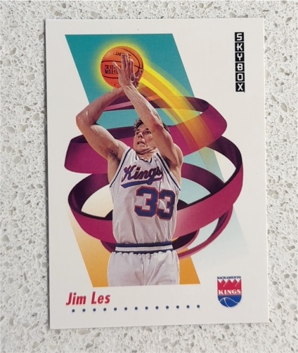 1991-92 Skybox #247 Jim Les — front