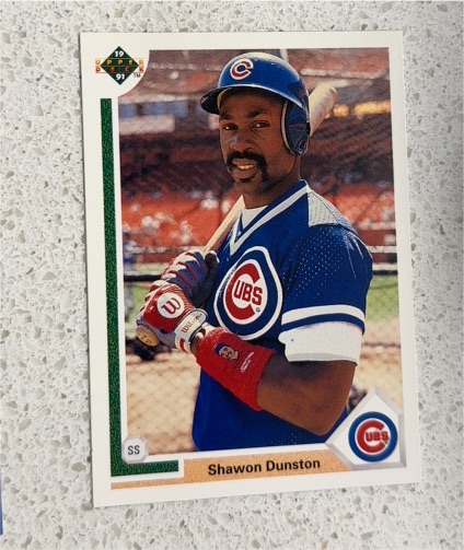 1991 Upper Deck #111 Shawon Dunston — front