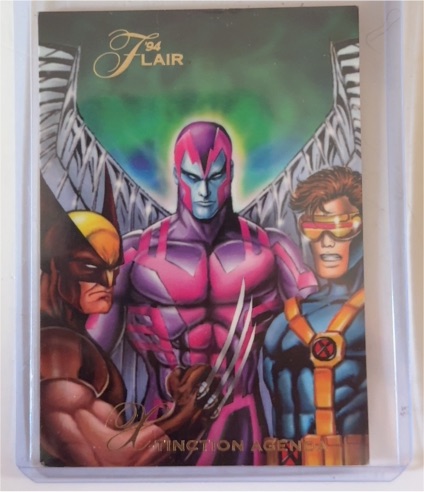 1994 Flair Marvel #76 X-Tinction Agenda — front