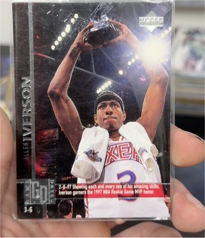 1997 Upper Deck #93 Allen Iverson — front