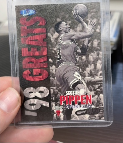 1997-98 Fleer Ultra #267 Scottie Pippen '98 Greats — front