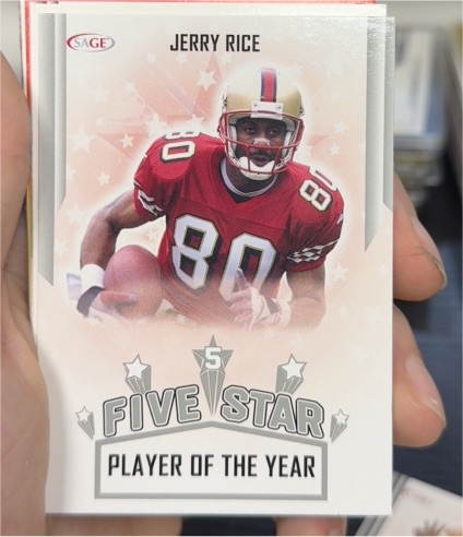 2023 Sage Five Star #FS-2 Jerry Rice — front