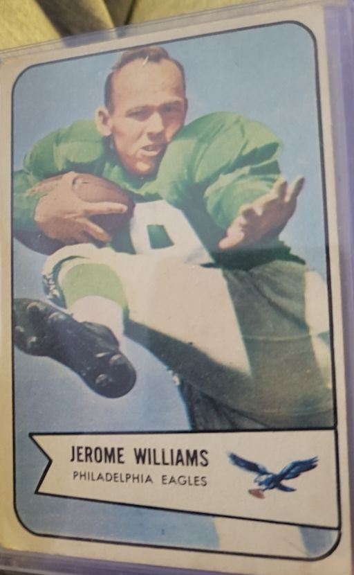 1954 Bowman #104 Jerome Williams — front