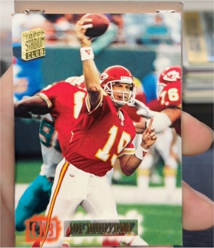 1994 Topps Stadium Club #160 Joe Montana — front
