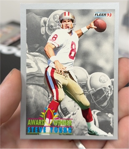 1993 Fleer #240 Steve Young — front