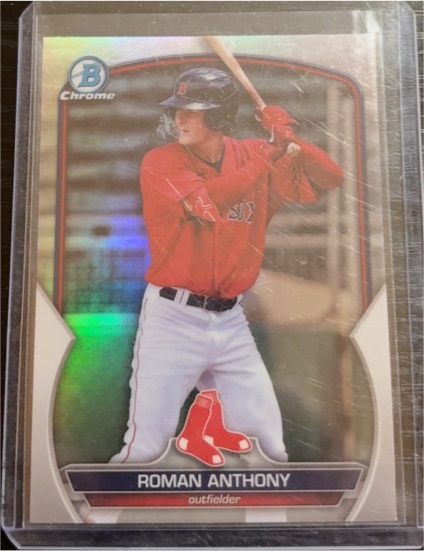 2023 Bowman Draft Chrome #BDC-112 Roman Anthony — front