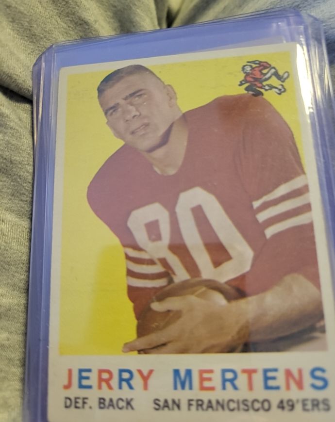 1959 Topps #42 Jerry Mertens — front