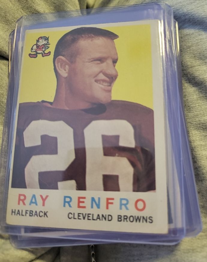 1959 Topps #37 Ray Renfro — front