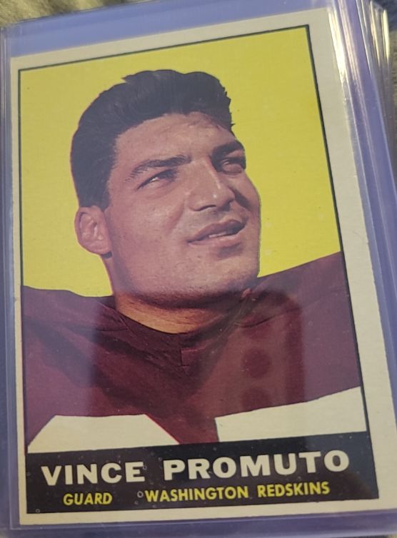 1961 Topps #128 Vince Promuto — front