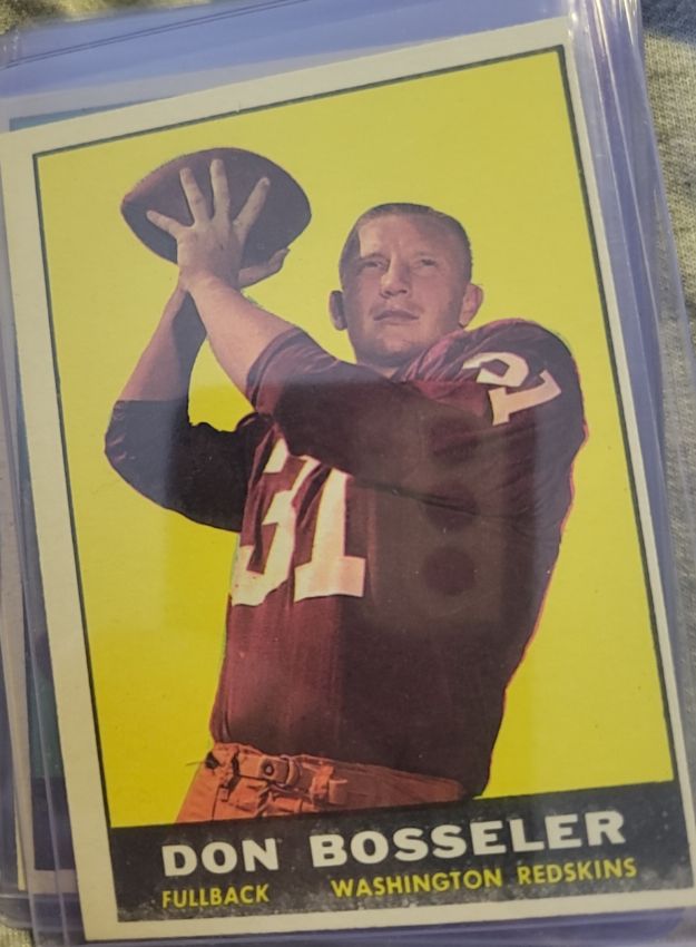 1961 Topps #125 Don Bosseler — front