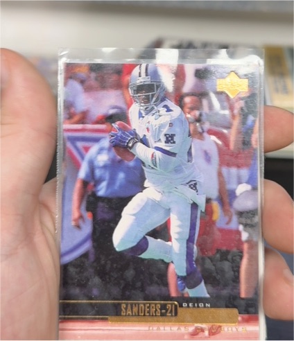 1995 Upper Deck #21 Deion Sanders — front