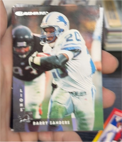 1991 Donruss #20 Barry Sanders — front